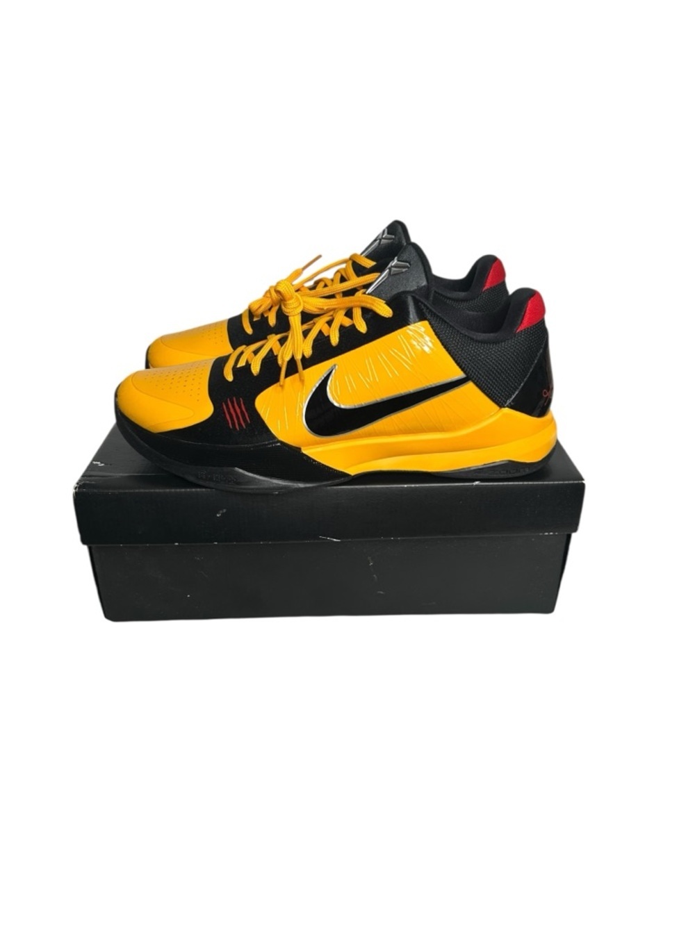 Nike Kobe 5 Protro Bruce Lee Yellow Black CD4991-700 Men’s Sneakers Size 12